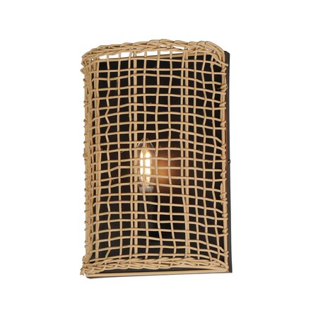 Maxim Lighting Cestino 1-Light Wall Sconce, Antique Bronze 22471NAANB